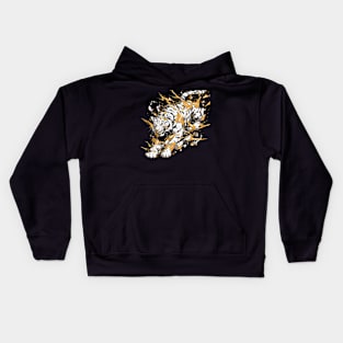 tiger kintsugi art Kids Hoodie